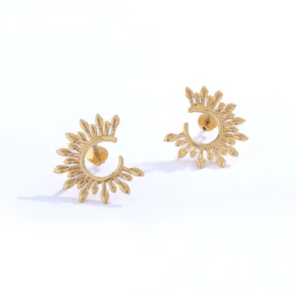 Sunflower Bloom Studs