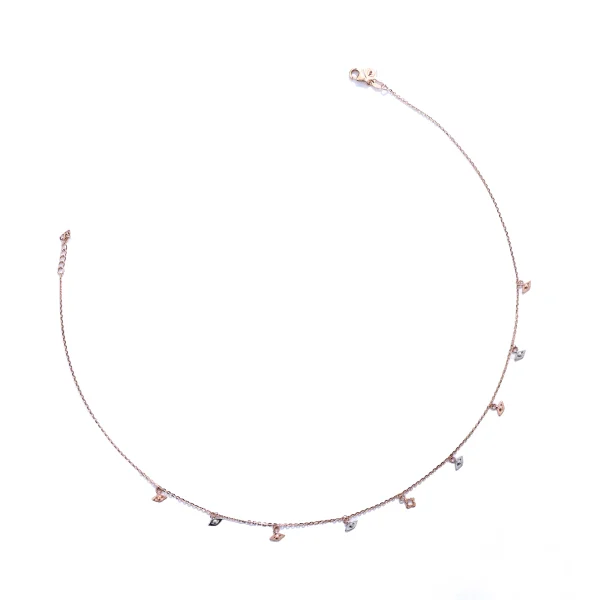 Clustered blooms chain
