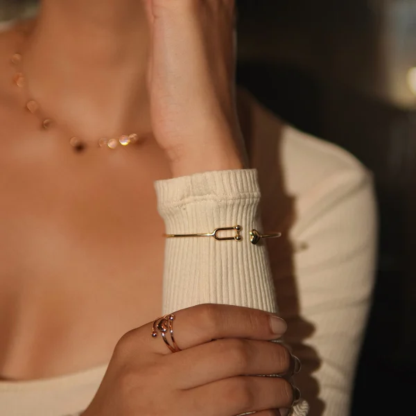 Geometric Splendor Cuff - Image 3