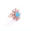 Blooming bud ring