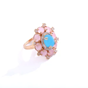 Blooming bud ring