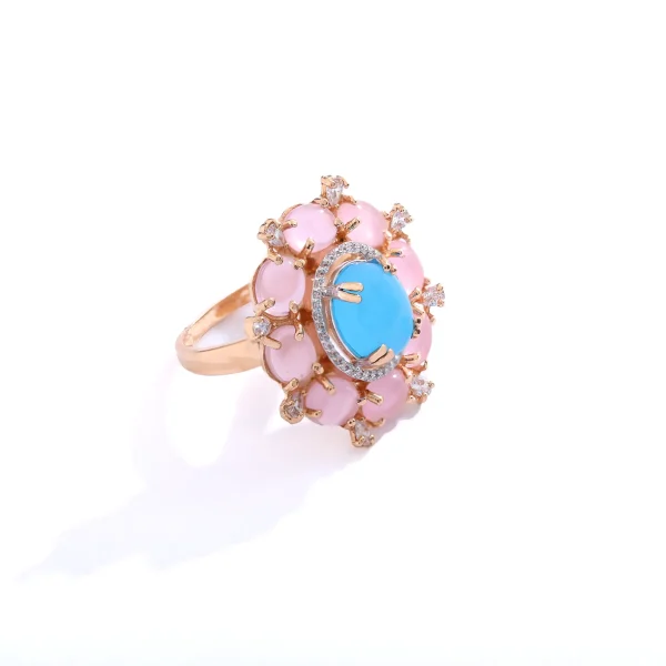 Blooming bud ring
