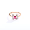 Red drop ring