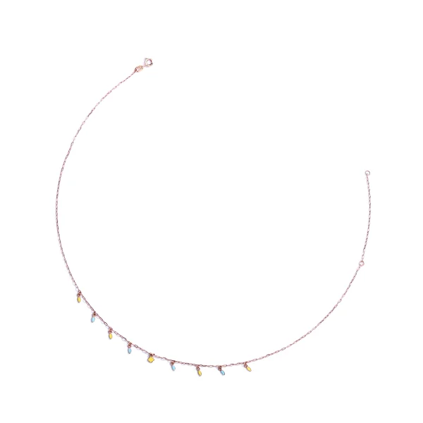 Vibrant Mosaic necklace