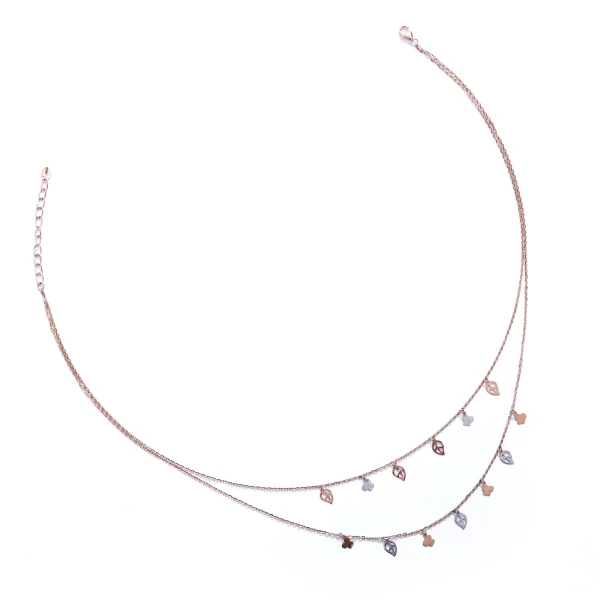Twin layered leaf chain