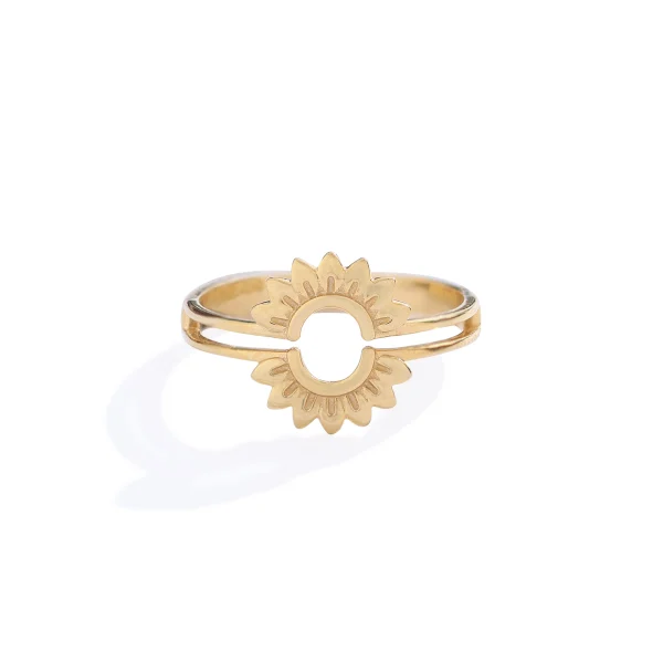 Radiant Sunflower Ring