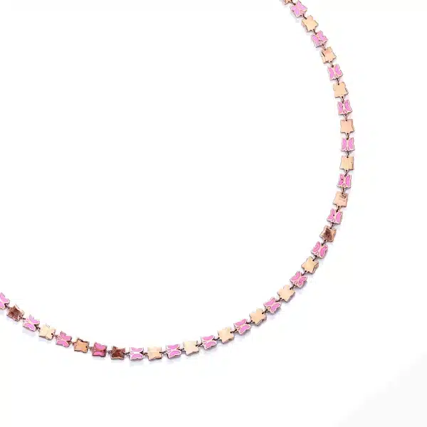 Rose Flutter Necklace - Image 2