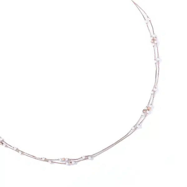 Thin thread pearl flow chain - Image 2