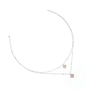 Rhomboid Radiance Necklace