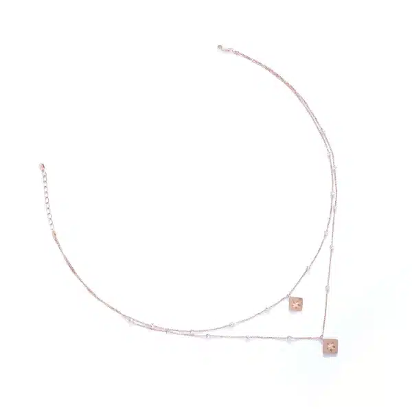 Rhomboid Radiance Necklace