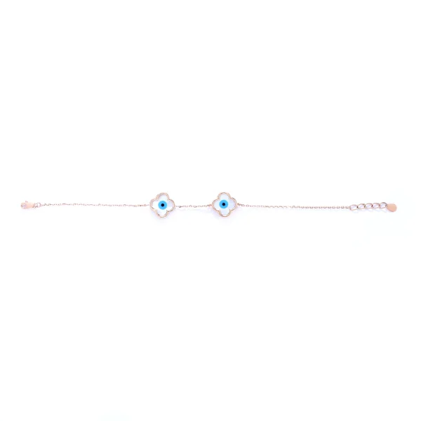 Third-eye clover leaf bracelet - Image 2