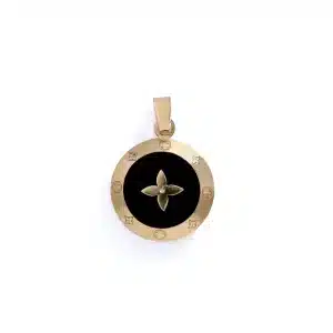 Golden star pendant