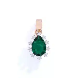 Green eye pendant